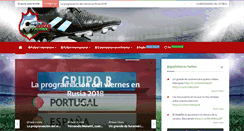 Desktop Screenshot of gentepasionyfutbol.com.co